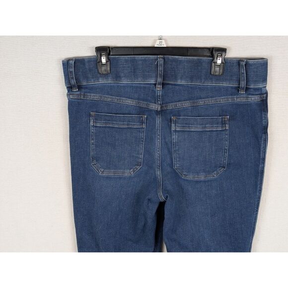 SPANX Flared Patch Pocket Pull On Jeans Women's Size 1X/XL - Picture 7 of 13